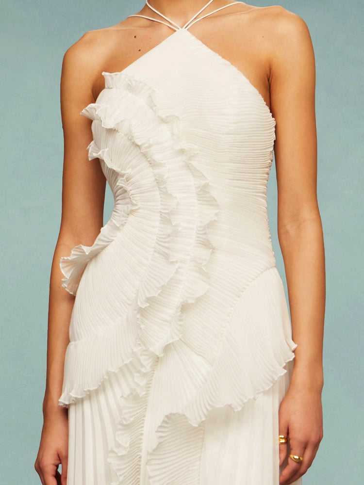 Ocean Whirlpool Maxi Dress