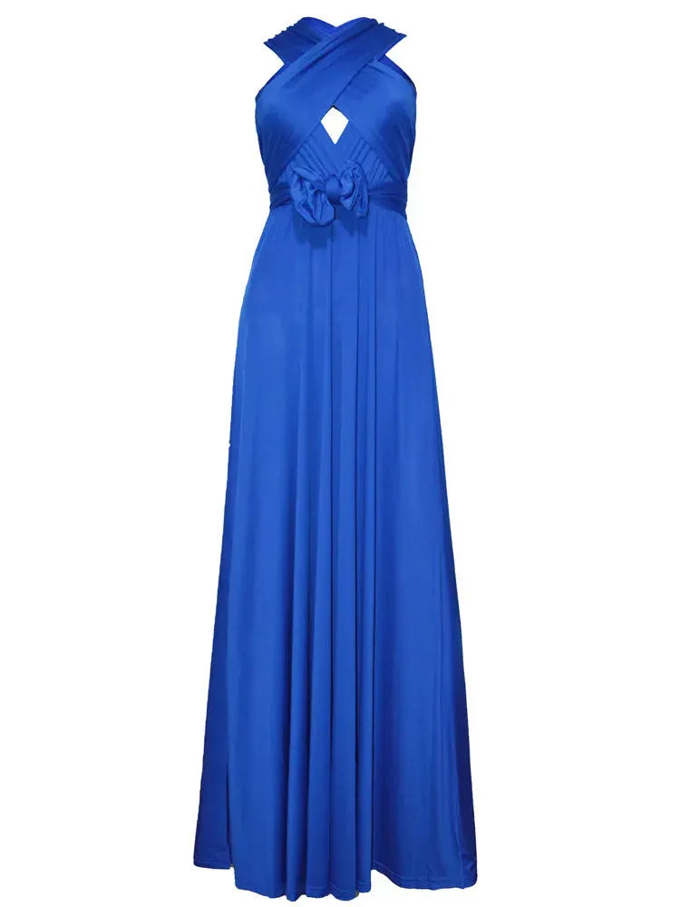 Marzella Multiway Maxi Dress – Tie Wrap Bridesmaid and Formal Occasion Gown in Multiple Colours